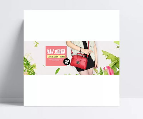 箱包店手绘效果图