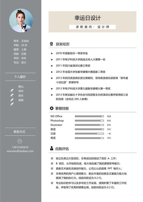 舞蹈设计活动策划简历